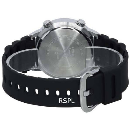 Montre pour homme Casio Enticer Standard Analogique Bracelet en résine Quartz MTD-130-1A MTD130-1 100M