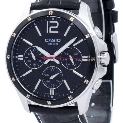 Montre analogique Quartz Casio Enticer MTP-1374L-1AV MTP1374L-1AV masculine
