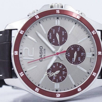 Montre analogique Quartz Casio Enticer MTP-1374L-7A1VDF MTP1374L-7A1VDF masculin