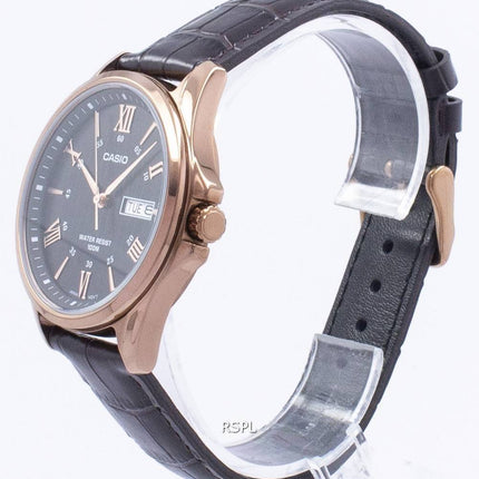 Montre analogique Quartz Casio Enticer MTP-1384L-1AV MTP1384L-1AV masculine