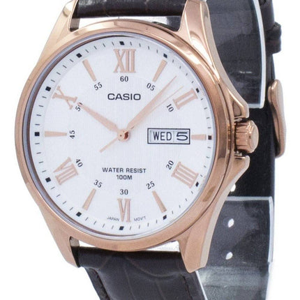 Montre analogique Quartz Casio Enticer MTP-1384L-7AV MTP1384L-7AV masculine