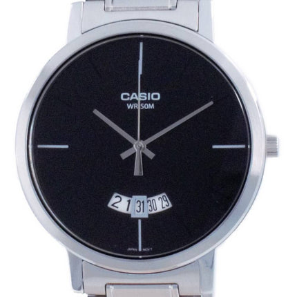 Montre Casio Classique Analogique Acier Inoxydable Quartz MTP-B100D-1E MTPB100D-1E Homme