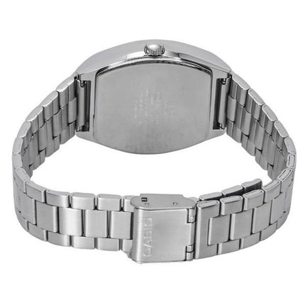 Montre Casio Standard analogique en acier inoxydable avec cadran noir et quartz MTP-B140D-1A pour homme