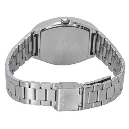 Montre homme Casio MTP-B140D-1A analogique standard reconditionnée, cadran noir, boîtier en acier inoxydable, mouvement à quartz.