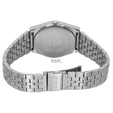 Montre analogique Casio Standard pour homme, acier inoxydable, cadran bleu, quartz, MTP-B146D-2AV