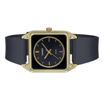 Montre analogique Casio Standard pour homme avec bracelet en résine et cadran noir MTP-B170-1EV