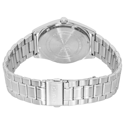Montre homme Casio MTP-B210D-1AV, analogique standard, cadran noir, boîtier en acier inoxydable, mouvement à quartz.