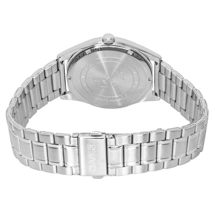 Montre homme Casio MTP-B210D-2A1V, analogique standard, en acier inoxydable, cadran bleu sarcelle, mouvement à quartz.