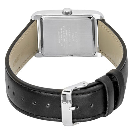 Montre homme Casio analogique à quartz, bracelet en cuir, cadran vert, MTP-B215L-3AV