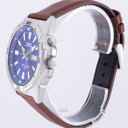 Montre Casio Illuminator Quartz analogiques MTP-E203L-2AV MTPE203L-2AV masculin