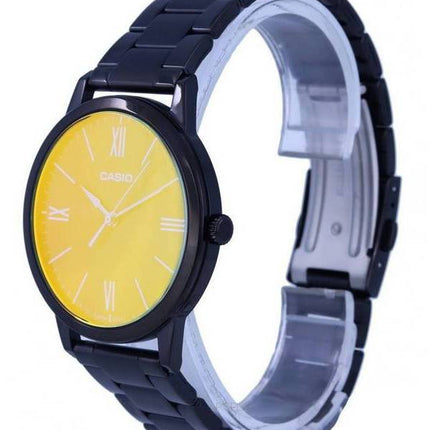 Montre Homme Casio Analogique Acier Inoxydable Cadran Marron Quartz MTP-E600B-1B MTPE600B-1
