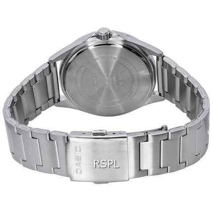 Montre Homme Casio Standard Analogique Acier Inoxydable Cadran Noir Quartz MTP-E705D-1E