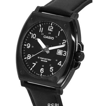 Montre Homme Casio Enticer Standard Analogique Cadran Noir Quartz MTP-E715L-1A MTPE715L-1