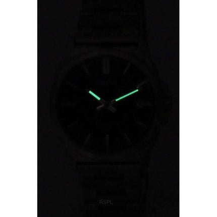 Montre Casio Standard analogique en acier inoxydable avec cadran bleu et quartz MTP-E720D-2A pour homme