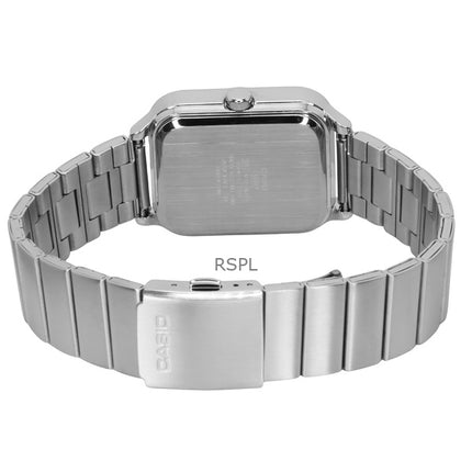 Montre pour homme Casio Standard analogique Phase de lune cadran argenté Quartz MTP-M305D-7A