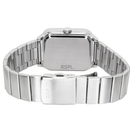 Montre homme Casio MTP-M306D-7AV, analogique standard, cadran blanc, boîtier en acier inoxydable, mouvement à quartz.