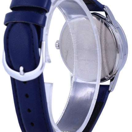 Montre pour homme Casio à cadran argenté en acier inoxydable à quartz analogique MTP-V002L-2B3 MTPV002L-2