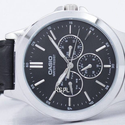Montre analogique Quartz Casio Enticer PSG-V300L-1AUDF MTPV300L-1AUDF masculin