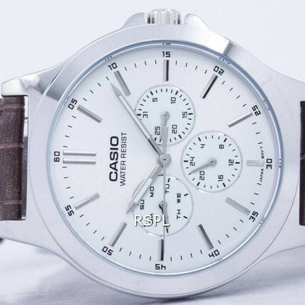 Montre analogique Quartz Casio Enticer PSG-V300L-7AUDF MTPV300L-7AUDF masculin
