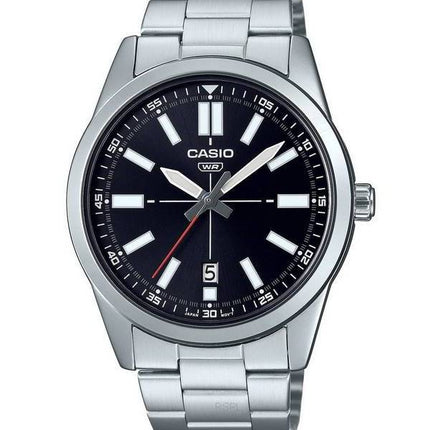 Montre pour homme Casio Classic cadran noir analogique MTP-VD02D-1E MTPVD02D-1