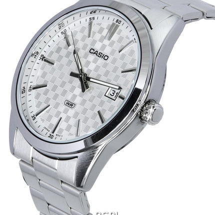 Montre Homme Casio Analogique Acier Inoxydable Cadran Argenté Quartz MTP-VD03D-7A MTPVD03D-7