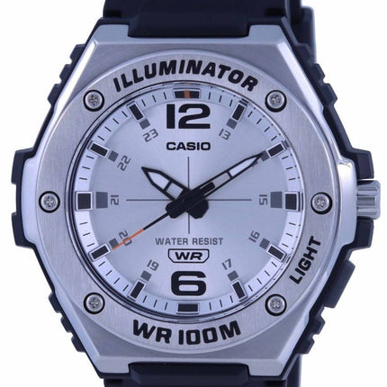 Montre pour homme avec bracelet en résine analogique Casio Youth MWA-100H-7A MWA100H-7 100M