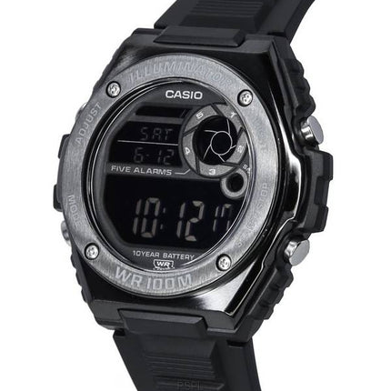 Casio Standard Digital Cadran Noir Quartz MWD-100HB-1B MWD100HB-1B 100M Montre Homme