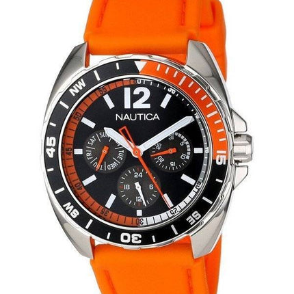 Nautica Orange Sport bague multifonction N09908G montre homme
