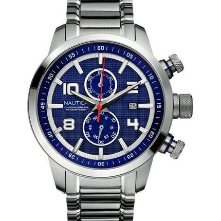 Nautica chronographe cadran bleu N22550G montre homme