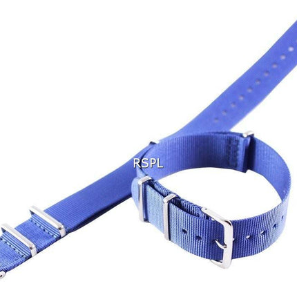 Bracelet Nato bleu marine 20mm pour SKX007 SKX009, SKX011, SRP497, SRP641