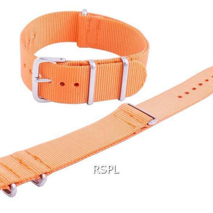 Bracelet Seiko Orange NATO7 Nylon 22mm