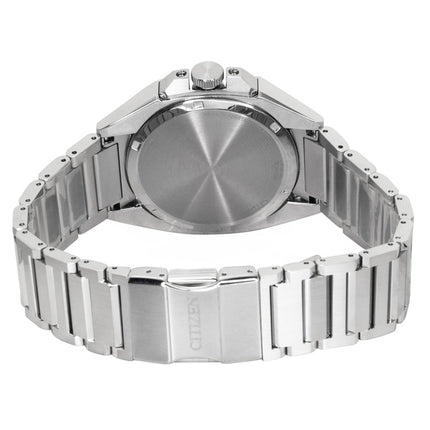 Montre homme Citizen Series 8 en acier inoxydable, cadran bleu, automatique NB6010-81L, étanche à 100 m