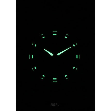 Montre Citizen Series 8 en acier inoxydable avec cadran noir automatique NB6050-51E 100M pour homme