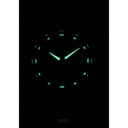 Montre Citizen Series 8 en acier inoxydable avec cadran vert automatique NB6050-51W 100M pour homme