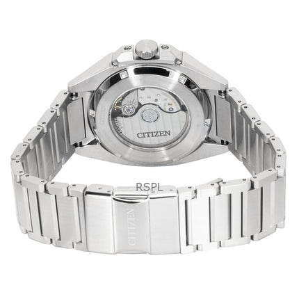 Montre homme Citizen Series 8 Limited Edition en acier inoxydable bleu clair automatique NB6051-59L 100M