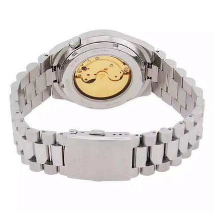 Montre automatique pour homme Citizen Tsuyosa en acier inoxydable avec cadran multicolore NJ0151-53W