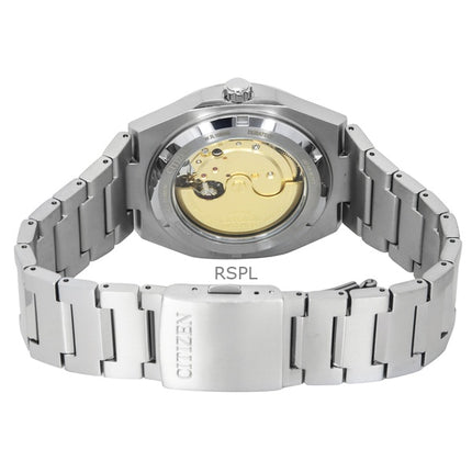 Montre homme Citizen Zenshin Super Titanium, cadran argenté, automatique, NJ0180-80A, 100 m