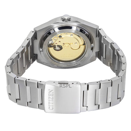 Montre homme Citizen Zenshin Super Titanium NJ0180-80X, cadran vert, automatique, 100 m