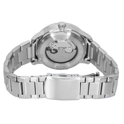 Montre homme Citizen NJ0190-51A automatique en acier inoxydable, cadran blanc, étanche à 100 m