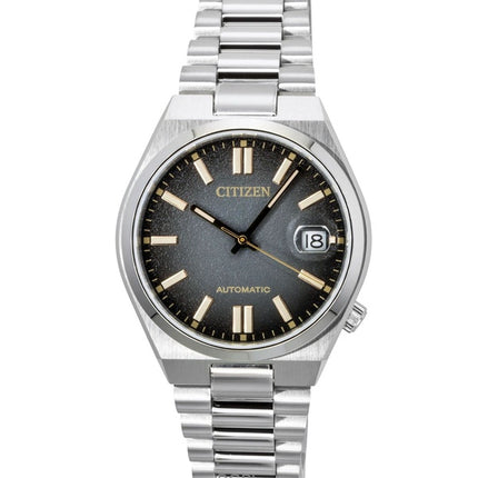 Montre homme Citizen Tsuyosa NJ0200-50E, cadran noir, automatique, acier inoxydable