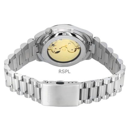 Montre Citizen Tsuyosa pour homme, automatique, en acier inoxydable, cadran bleu clair, NJ0200-50L