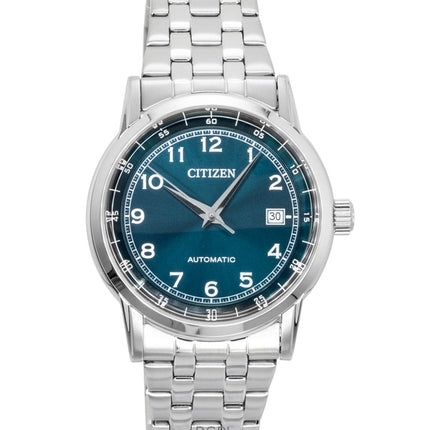 Montre homme Citizen NJ0210-56M, cadran vert, automatique, en acier inoxydable