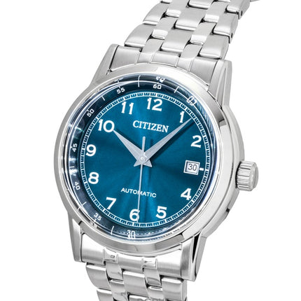 Montre homme Citizen NJ0210-56M, cadran vert, automatique, en acier inoxydable