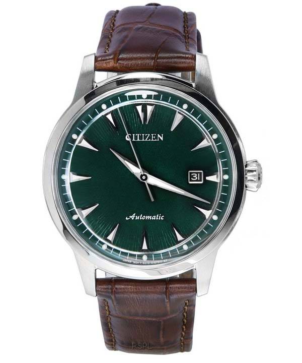 Citizen Kuroshio 64 Series Édition Limitée Acier Inoxydable Cadran Vert Automatique NK0001-25X Montre Homme