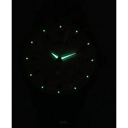 Montre automatique pour homme Citizen Kuroshio&#39,64 en acier inoxydable avec cadran argenté en édition limitée NK0001-84A