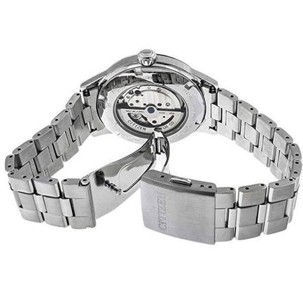 Montre unisexe Citizen Asia Kuroshio 64 en acier inoxydable, cadran bleu, automatique NK0008-85L, édition limitée