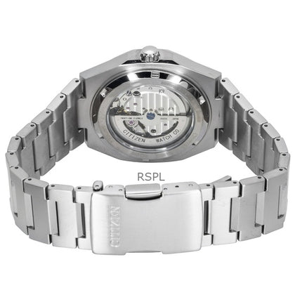 Montre homme Citizen Zenshin 60 Super Titanium, cadran vert, automatique NK5020-58X, étanche à 100 m