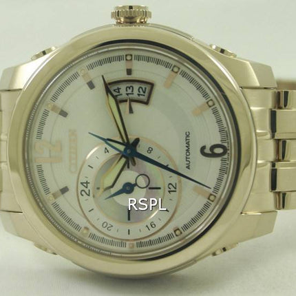 Citizen automatique NP3003-56 a NP3003 saphir mécanique montre homme