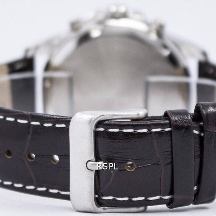 J.Springs par Seiko chronographe en acier inoxydable 100M NPFC404 montre homme