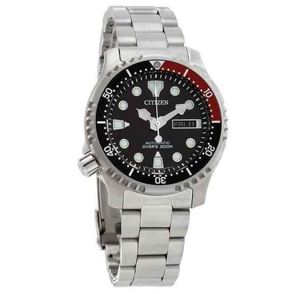 Montre de plongée automatique Citizen Promaster pour homme avec cadran noir NY0085-86E 200 m